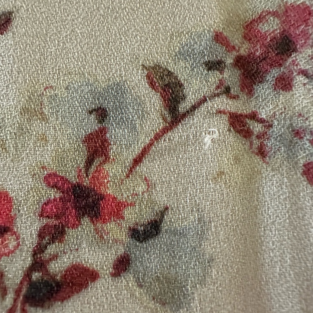 Forever 21 Pink and Cream Floral Maxi Skirt - Picture 3 of 4